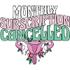 Monthly Subscription Cancelled Hysterectomy