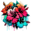 Hibiscus flowers