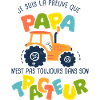 papa tracteur naissance bébé nourrisson