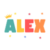 Alex! Customizable