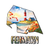 Carte à l’aquarelle Fehmarn