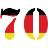 70 Numéro Jersey Allemagne