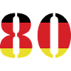 Maillot 80 Numéro Allemagne