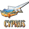 Carte à l’aquarelle Chypre