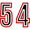 54 Number Years Jersey