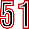 51 Number Years Jersey