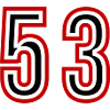 53 Number Years Jersey
