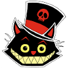 Cat and hat