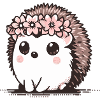 sweet hedgehog