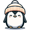 süßer Pinguin