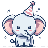 Éléphant de fête