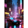 Cyberpunk Classic Car