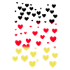 Hearts,Germany,Football,Flag