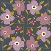 Motif de fleurs