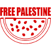 Free palestine melon pastèque