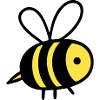 Cute little bee