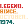 Legend Since October 1974
