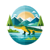 Crocodile Illustration