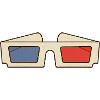 Retro Movie 3d Glasses