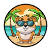 Hamster Funny Cartoon Summer Beach Sunglasses Cool