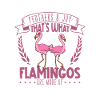 Feathers and Joy - Flamingo