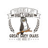 Plumes et joie - Chouette barbue