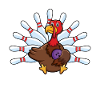 Turkey Hunters Thanksgiving Turkey Bowling