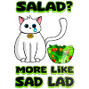 Salad Cat Sad Lad