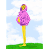 SmilesThing Hoodie Illustration Silly