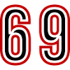 69 Number Years Jersey