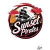 The Sunset Pirates' Ship: Sailing