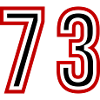 73 Number Years Jersey