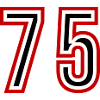 Maillot 75 Nombre d’années