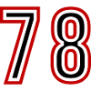 78 Number Years Leotard