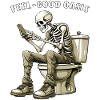 SKELETON TOILET FEEL-GOOD