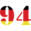 94 Numéro Jersey Allemagne