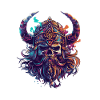 Viking Odin Skull