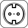 Electrical Socket Symbol Electrician