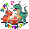 Dino-Mite First Birthday