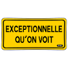 Exceptionnelle qu'on voit