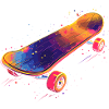 Skateboard Illustration