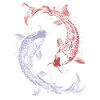 Sternzeichen Pisces Fische Symbol Astrologie