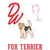 Fox Terrier and Wine