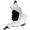 England | real football | Map