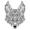White Fox Mandala