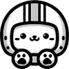 Hund - Bikerhelm