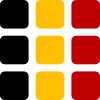 Flag (Vertical) Squares VECTOR