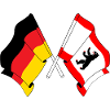Flag Germany, Berlin