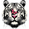 Tigre et papillon