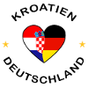 Croatia and Germany Heart
